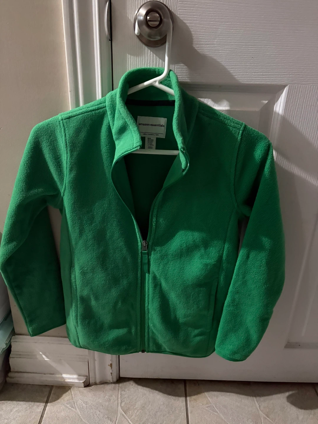 Amazon Essentials Green Fleece Jacket