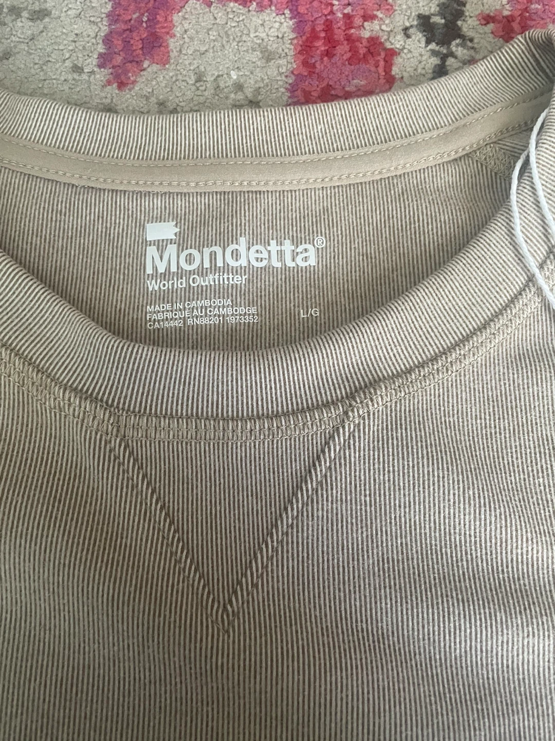 Mondetta World Outfitter Men's Long Sleeve Pullover L/G - photo 3
