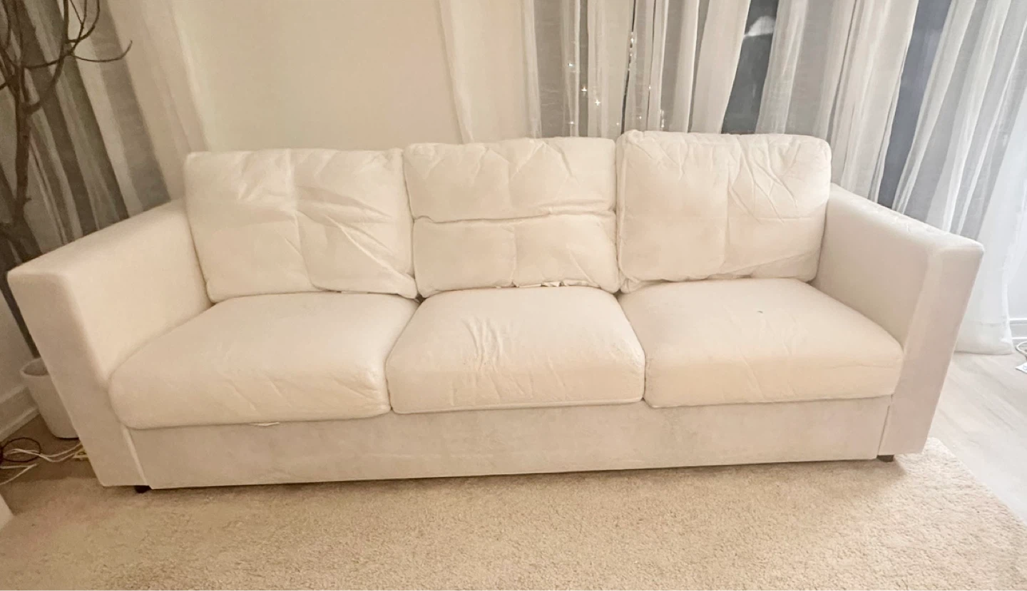 IKEA FINNALA 3-Seater Sofa with no cover