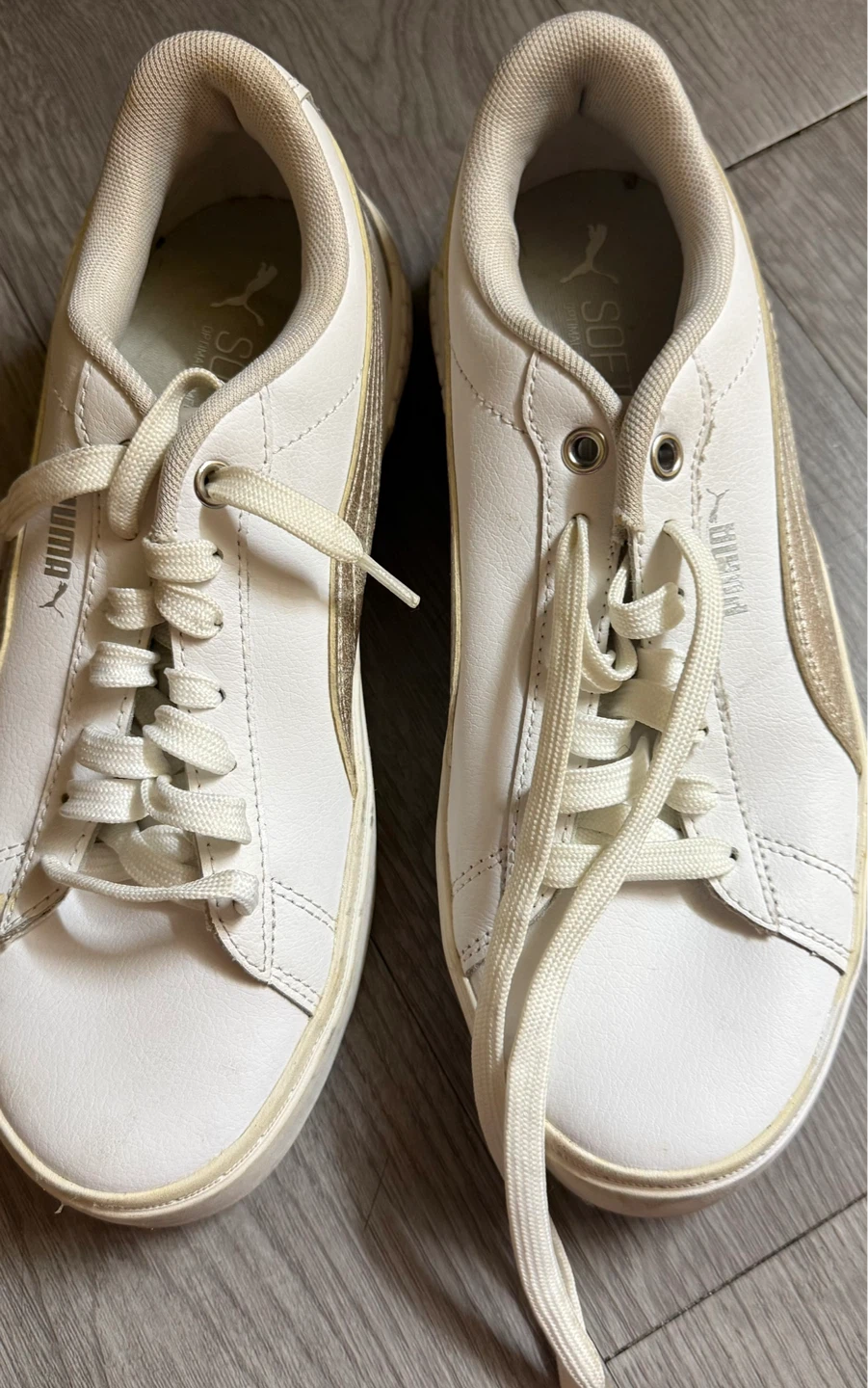 Puma Women's White Sneakers Size 7.5