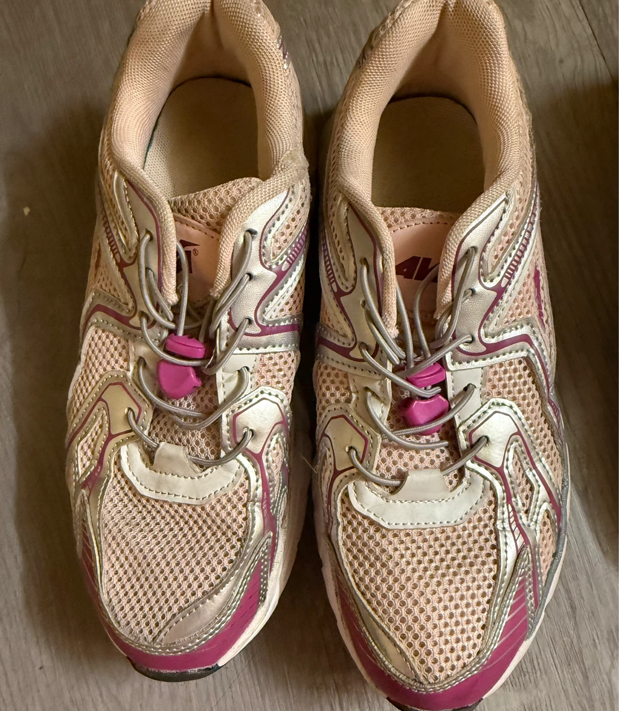 AVIA Women's Running Shoes Size 7.5 Pink Silver