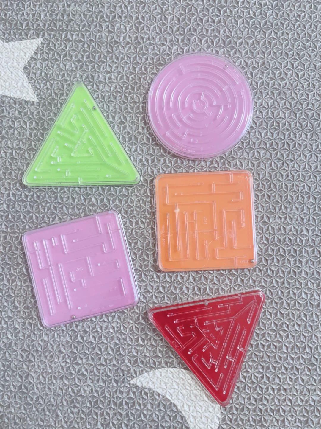 🌱 Set of 5 Mini Maze Puzzles