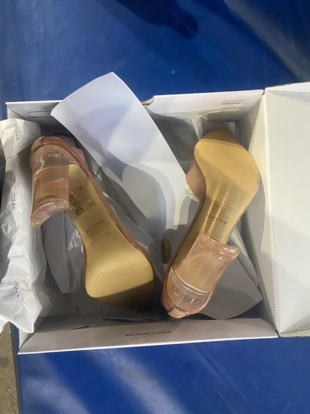 ALDO Women's Clear Heeled Pumps Size 10 - photo 5