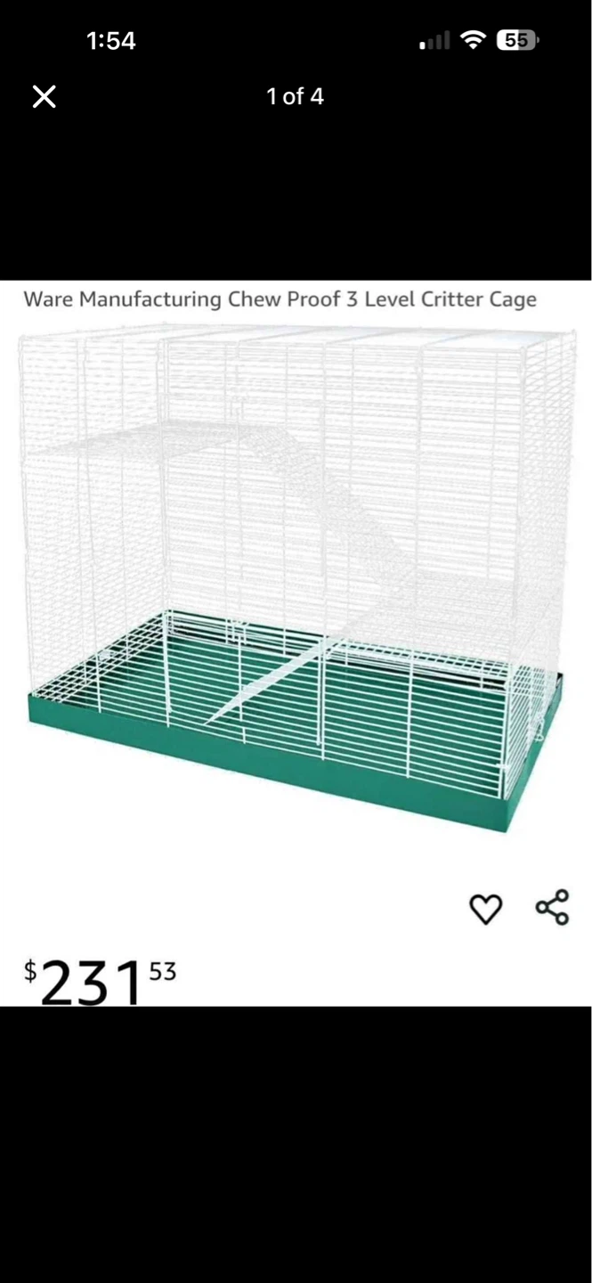 Ware Manufacturing Chew Proof 3 Level Critter Cage