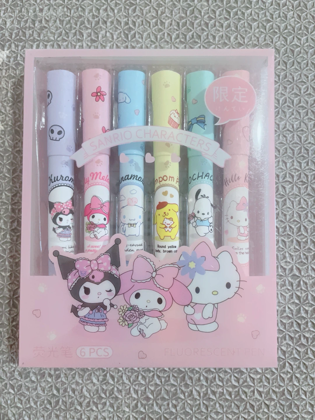 🌱 Sanrio Characters  Pen Set (6 Pcs)