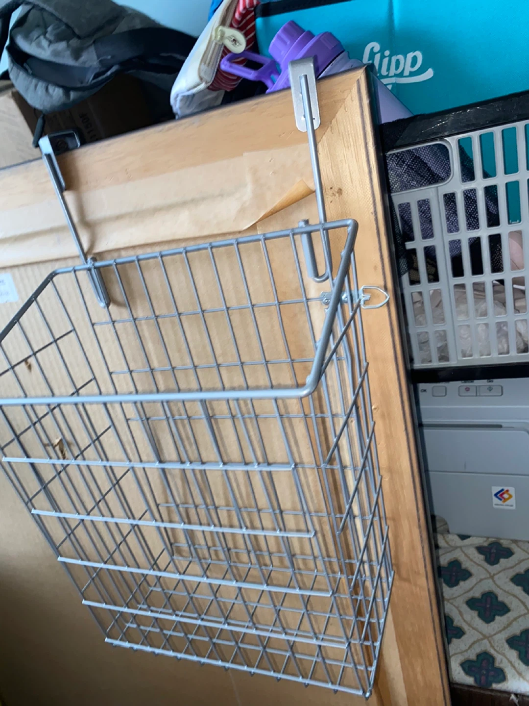 Wire Over-the-Door Storage Basket - photo 5