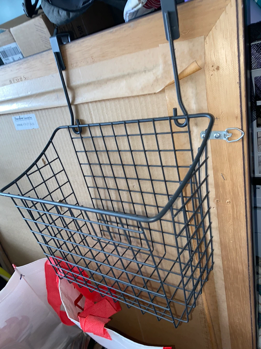 Wire Over-the-Door Storage Basket - photo 2