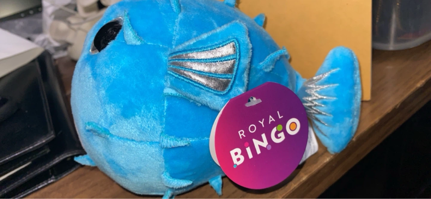 Royal Bingo Plush Fish Toy - photo 4