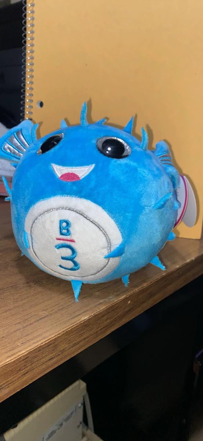 Royal Bingo Plush Fish Toy