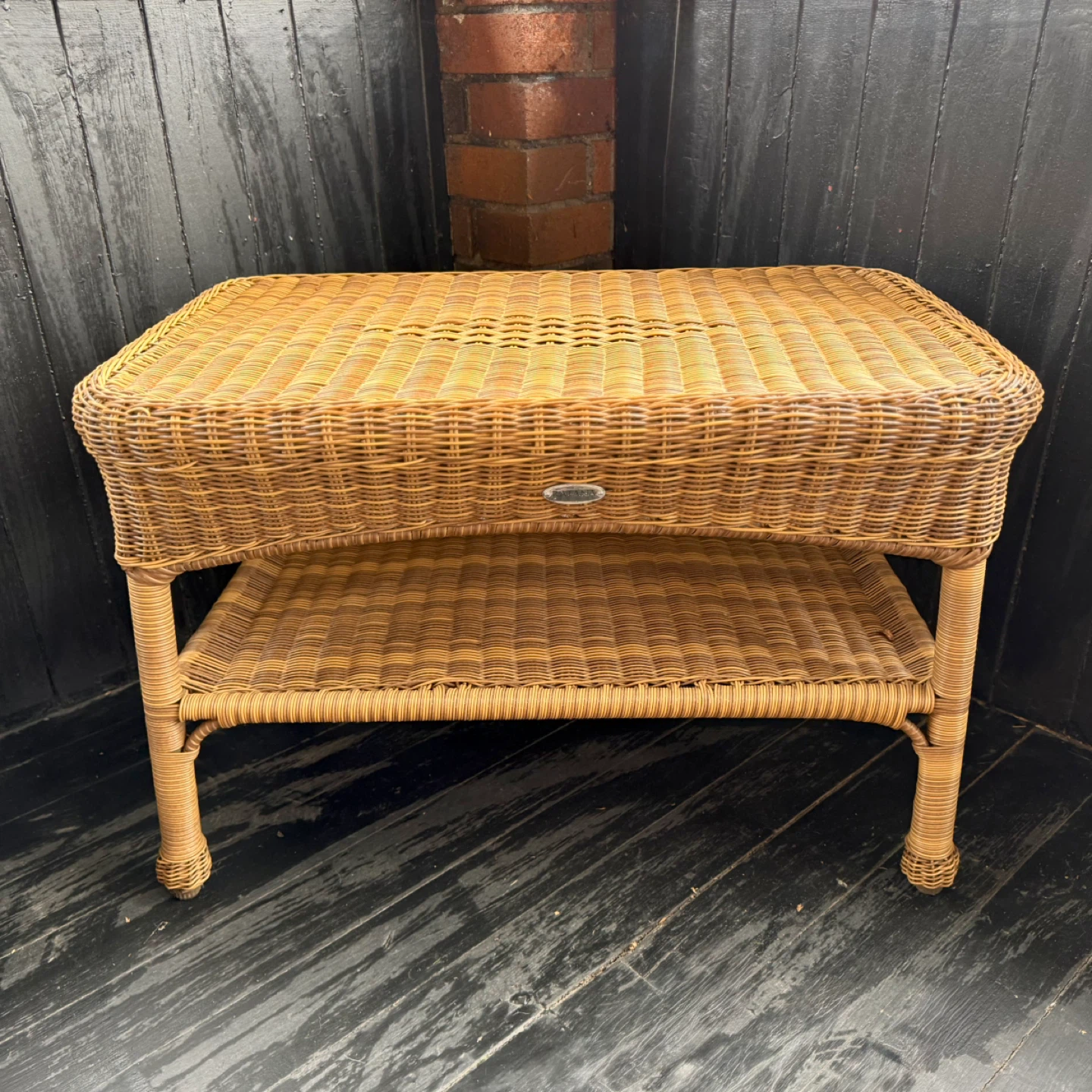 Ratana Wicker Outdoor Coffee Table - photo 2