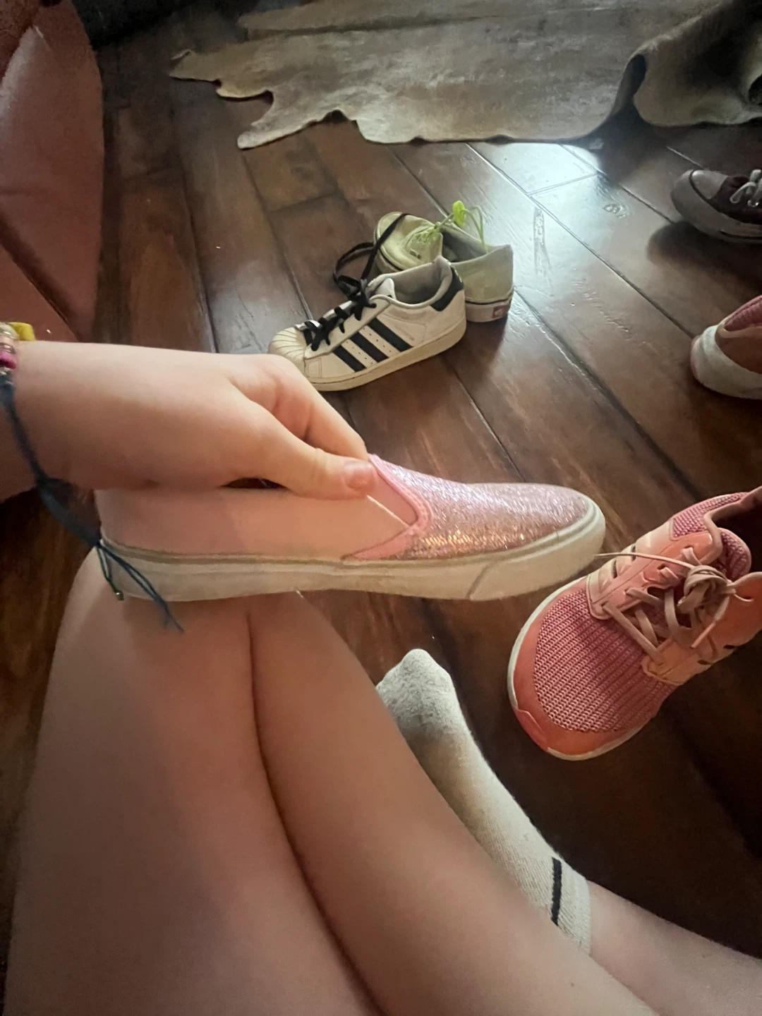 Bundle of Kids' Shoes - Adidas, Converse, Vans - photo 4