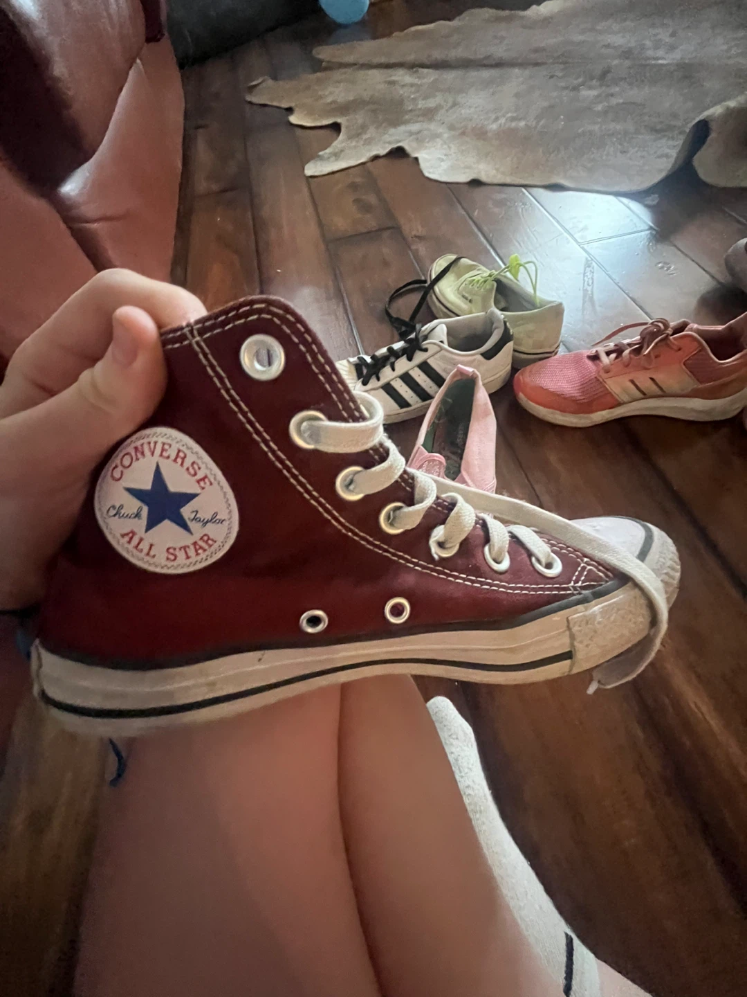 Bundle of Kids' Shoes - Adidas, Converse, Vans - photo 2