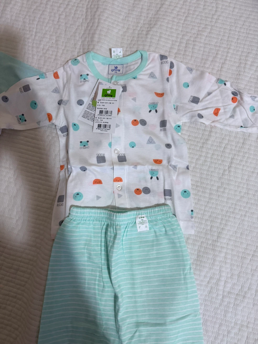 Korea Baby Pajamas Set (2 pairs) - photo 3