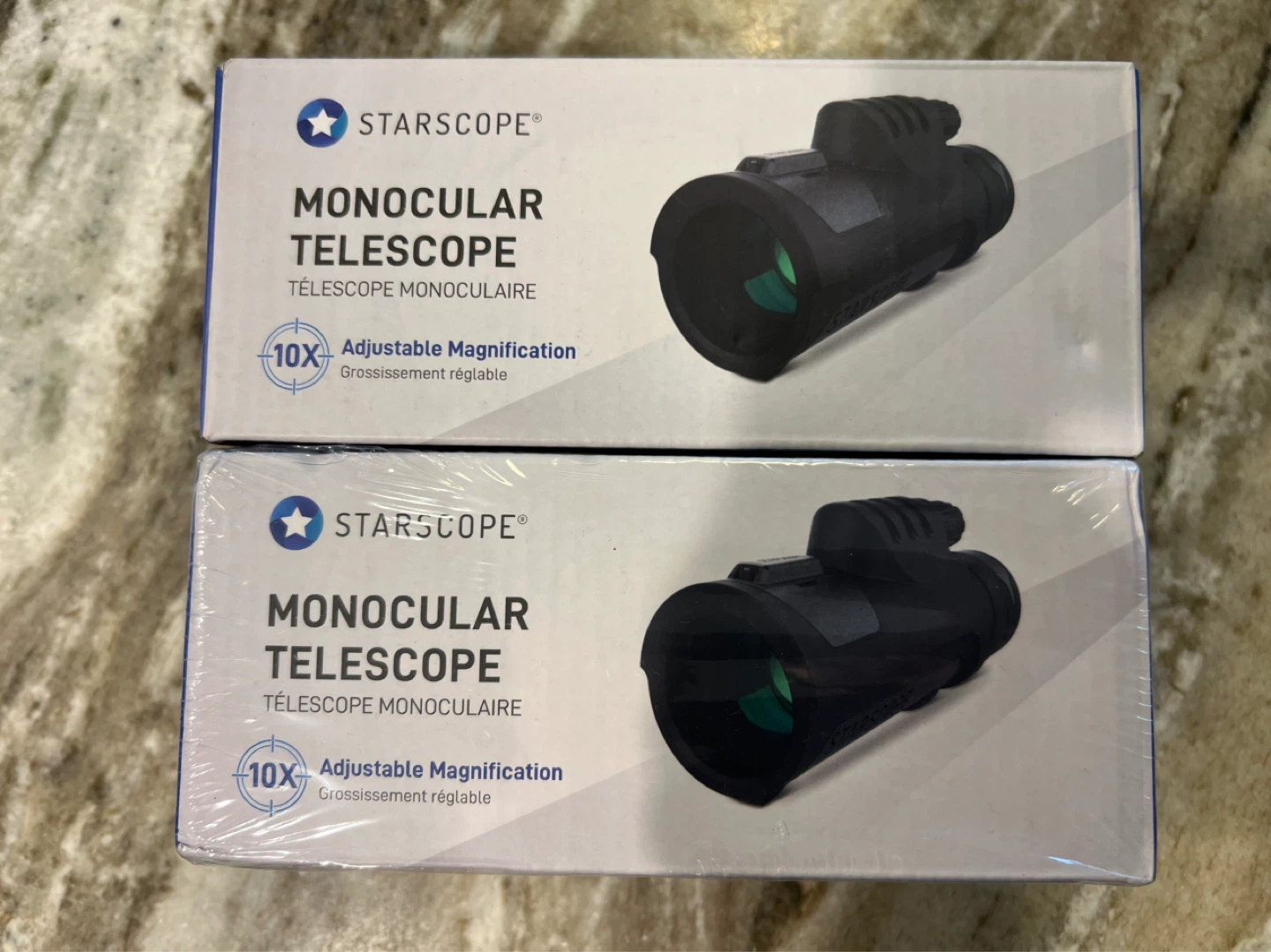 Starscope Monocular Telescope - 10X Adjustable Magnification