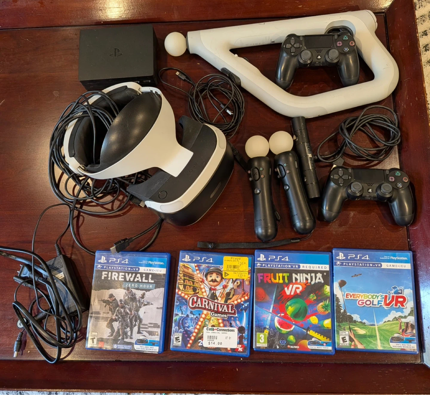 PlayStation VR Bundle with Games and Accessories