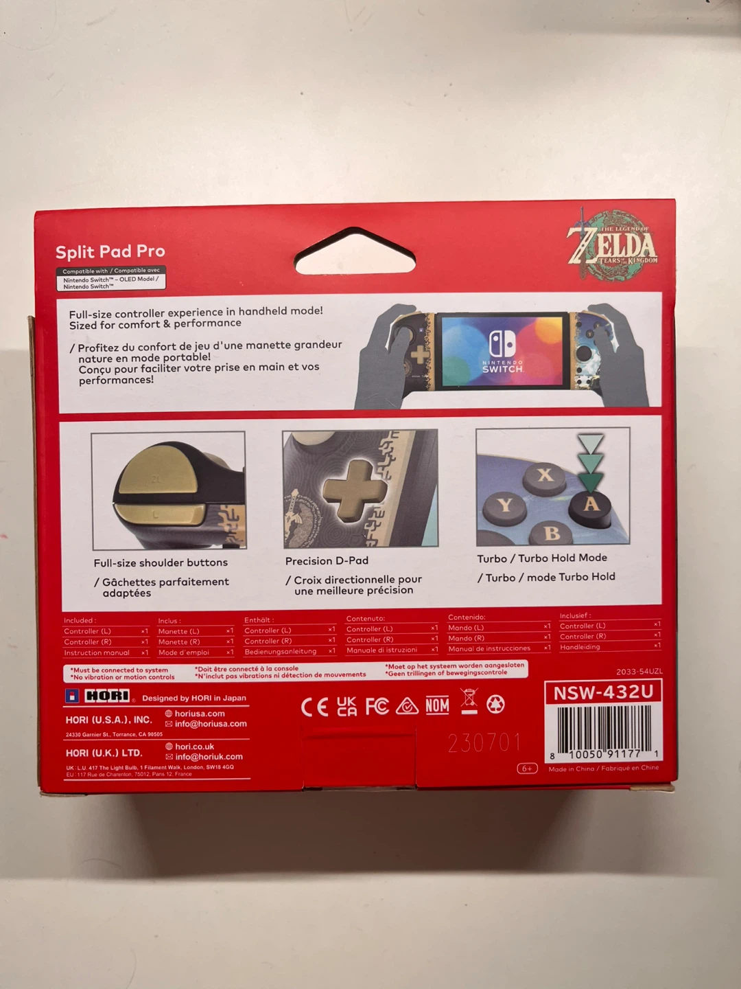 Hori Split Pad Pro for Switch - photo 2