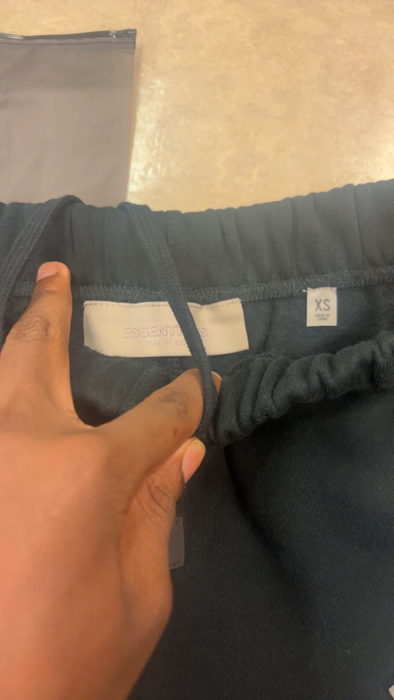 Essentials Black Sweat Shorts - XS - photo 3