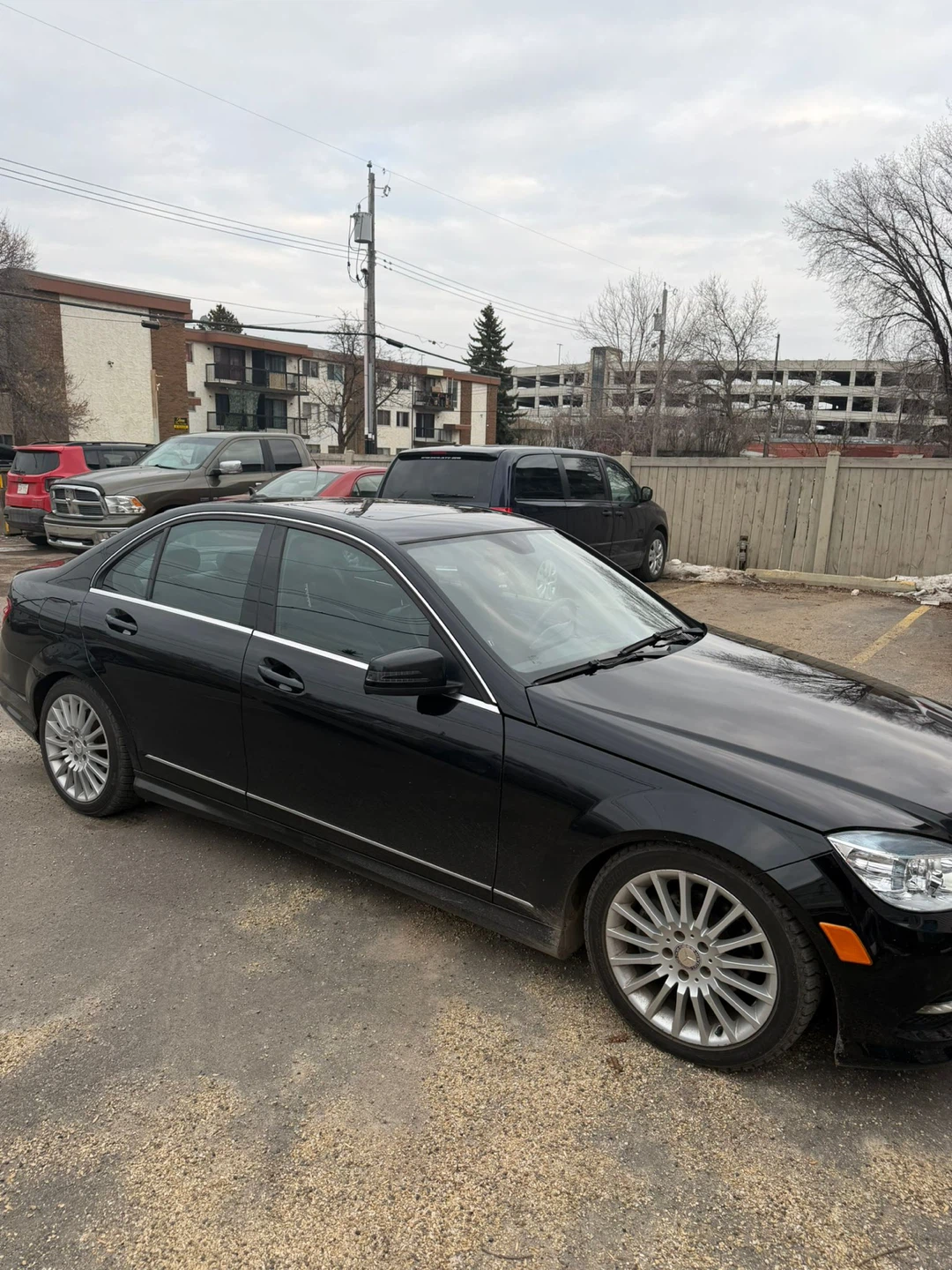 Black Mercedes-Benz C-Class Sedan - photo 3