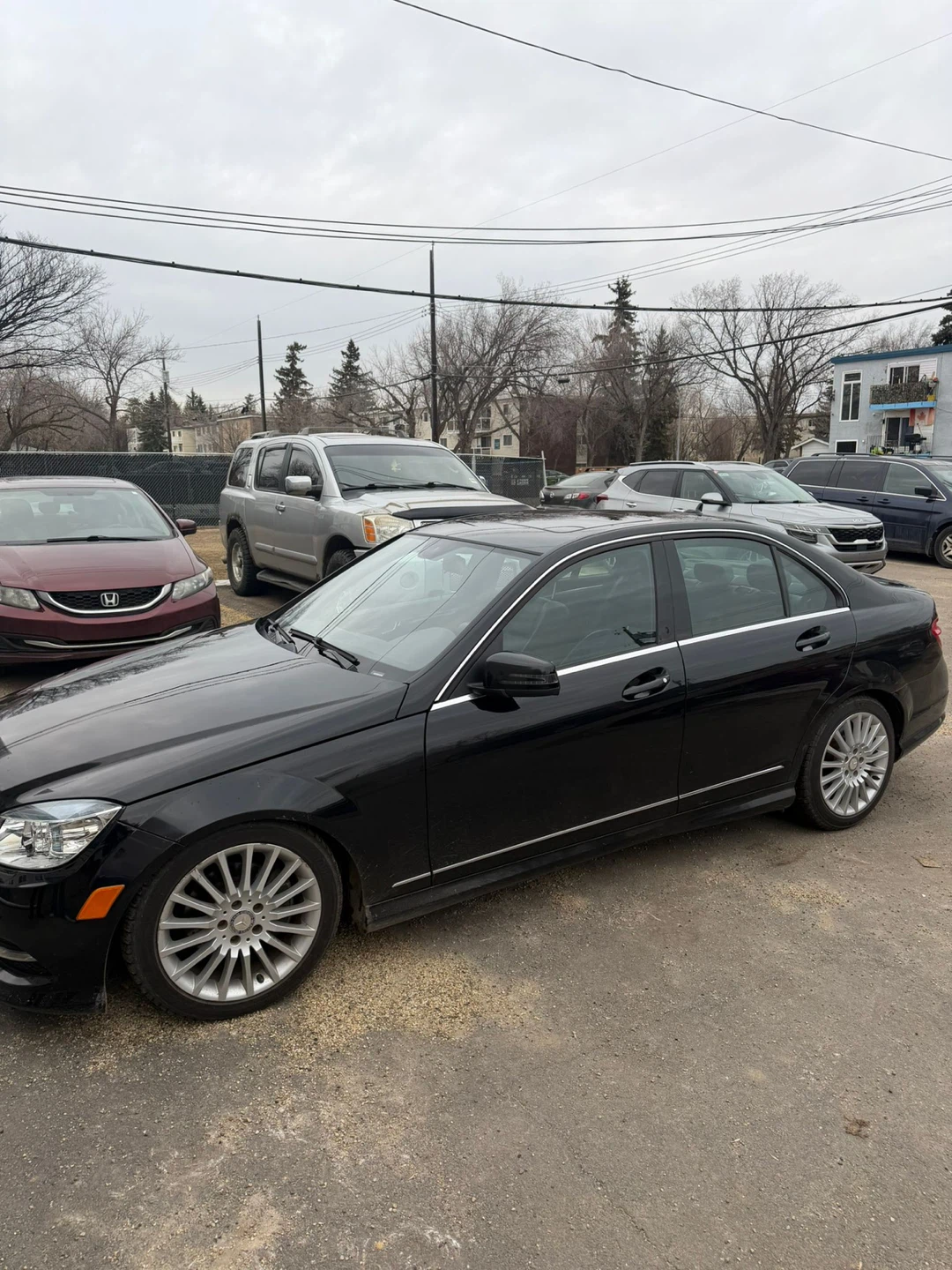 Black Mercedes-Benz C-Class Sedan - photo 2