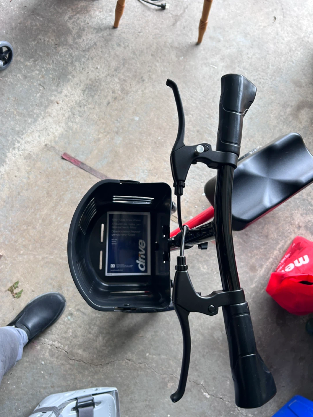 Drive Medical Nitro Slide Red Knee Scooter - photo 3