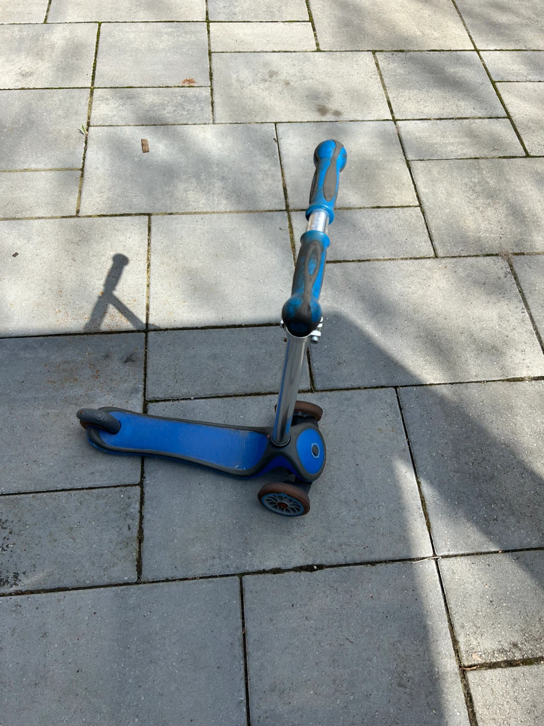 Blue 3-Wheel Scooter