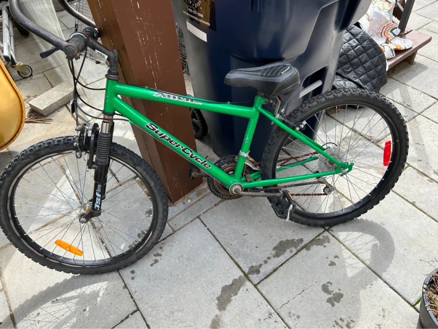 Green Super Cycle Mountain Bike - photo 2