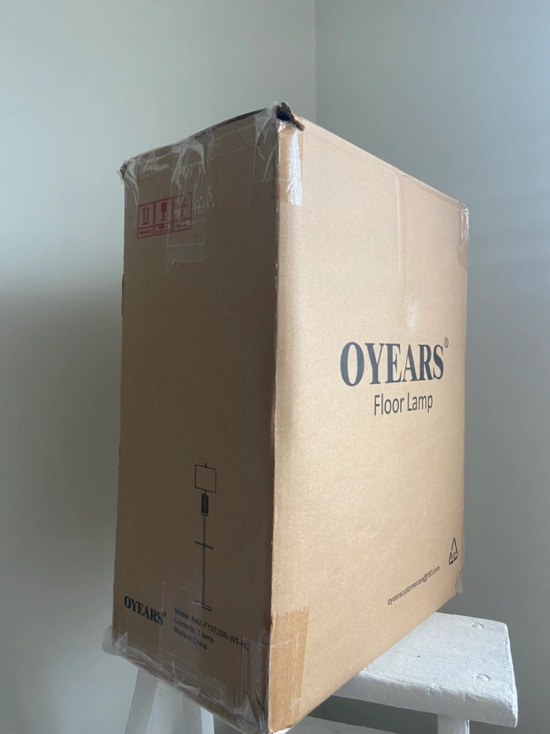 OYEARS Floor Lamp with Shelf - photo 2