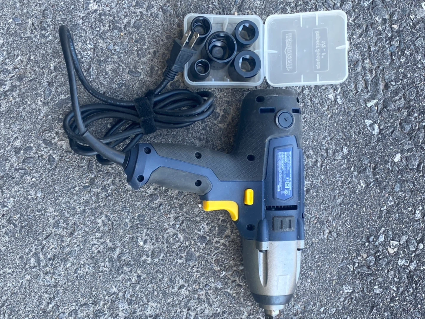 Electric Impact Wrench Kit with Sockets - photo 3