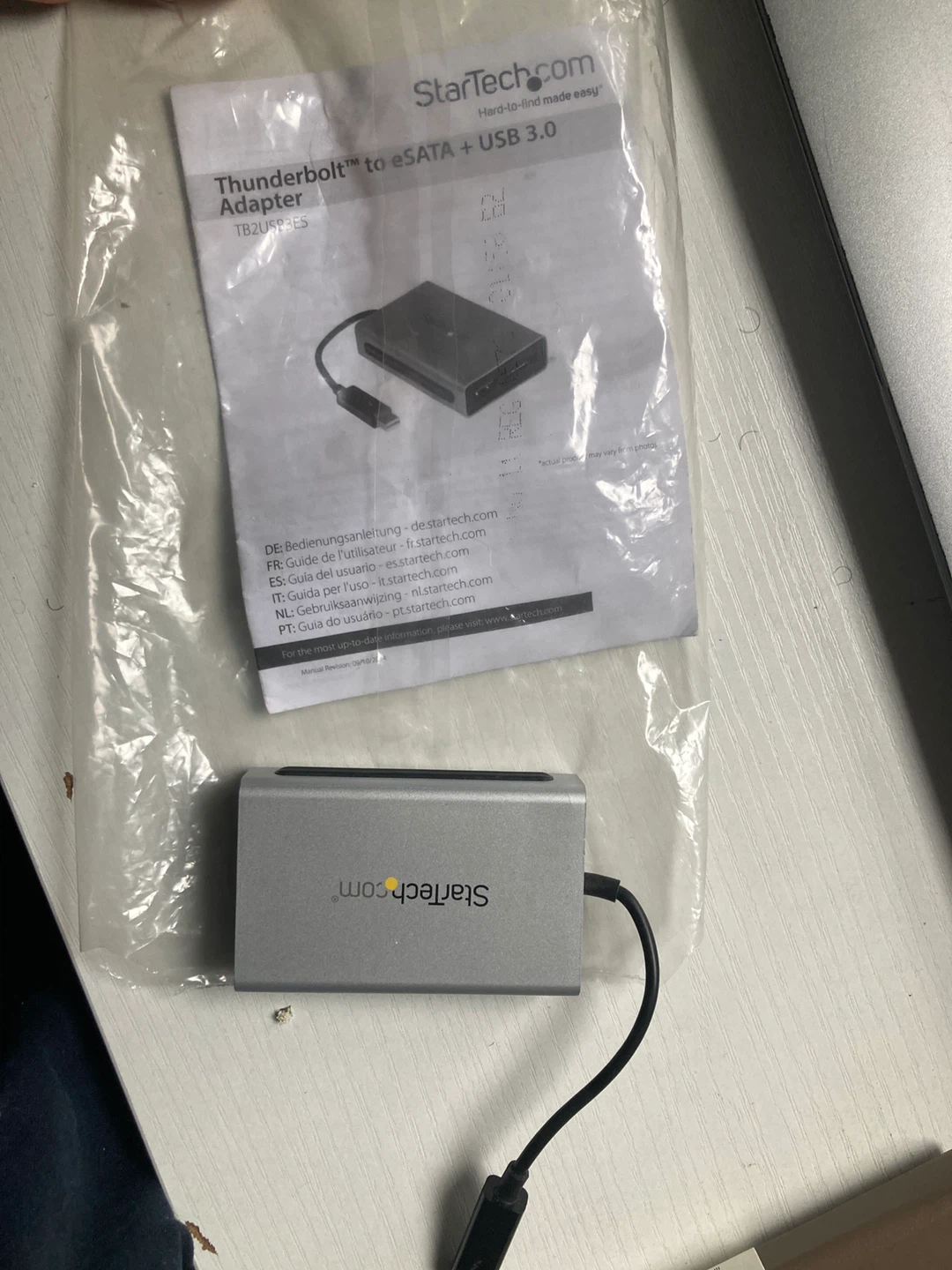 FREE Thunderbolt to eSATA + USB 3.0 Adapter