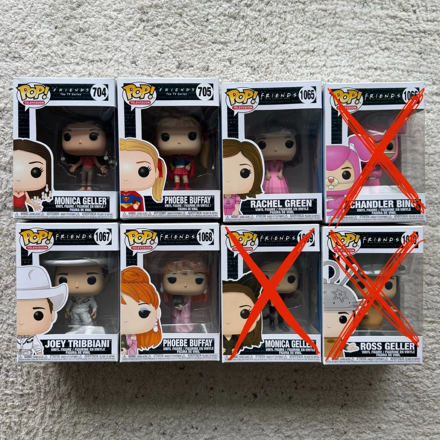 Funko Pop Friends (5 total)