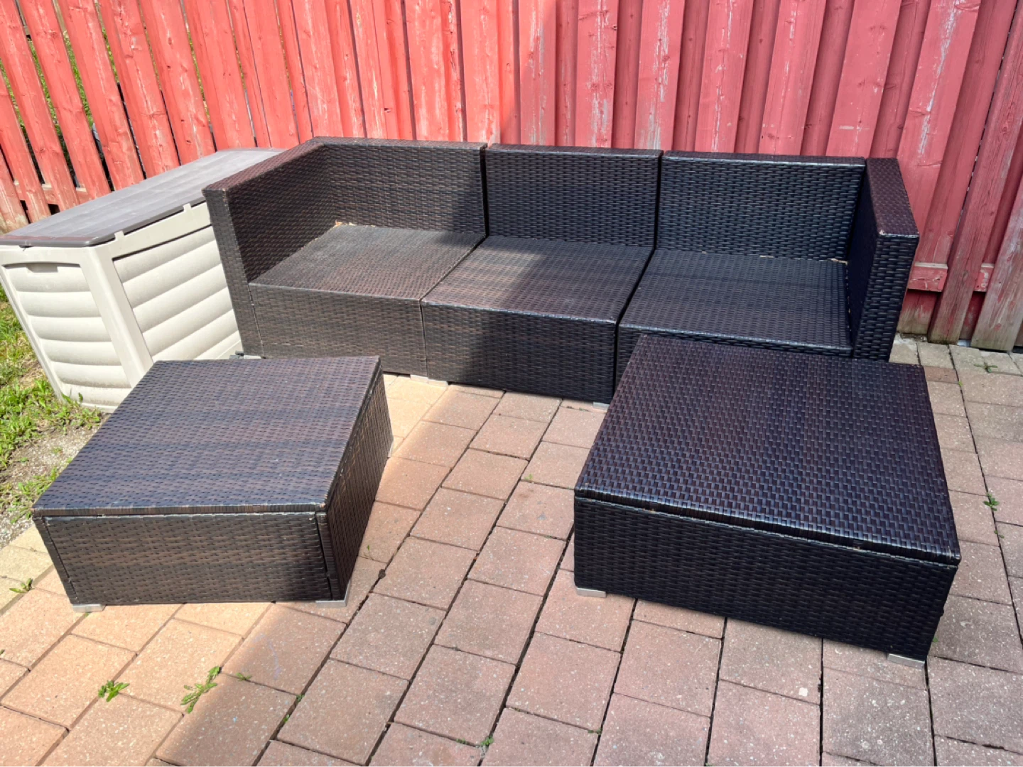 Wicker Outdoor Sectional Sofa