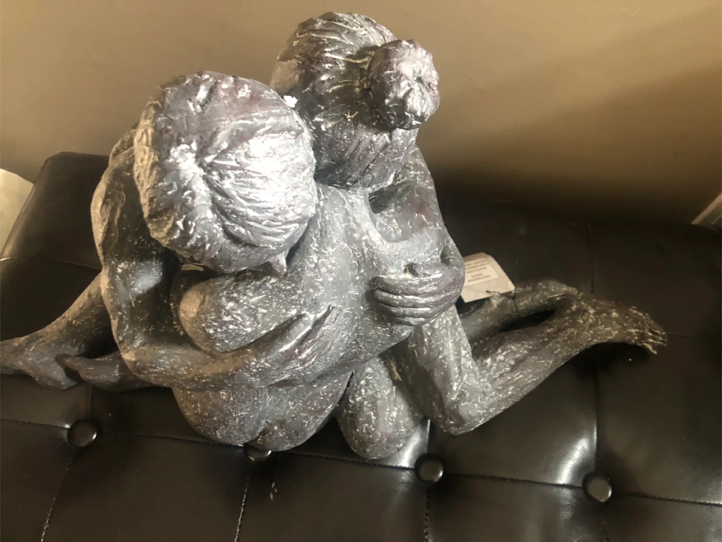 NEW Embracing Couple Figurine Statue, Outdoor & Indoor safe - photo 3
