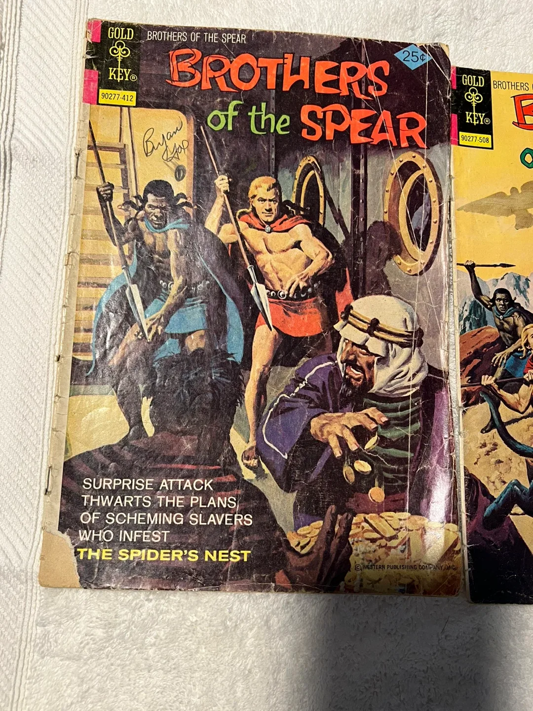 2 Vintage Brothers of the Spear Comics - photo 2