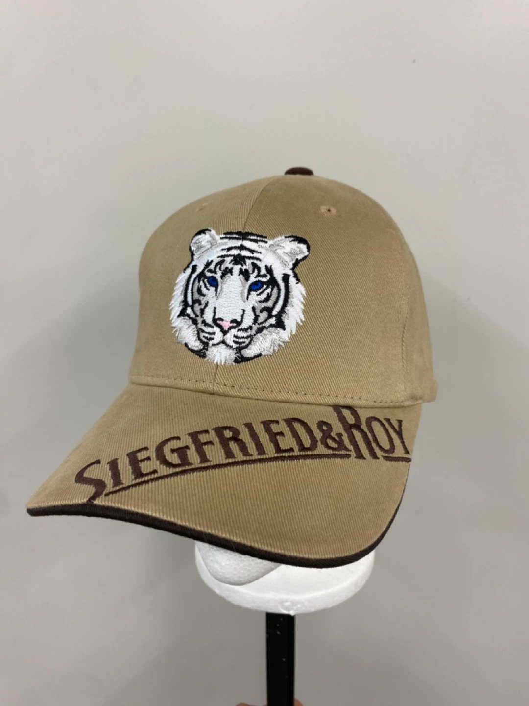 The Mirage Las Vegas Siegfried & Roy Tiger Embroidered Cap