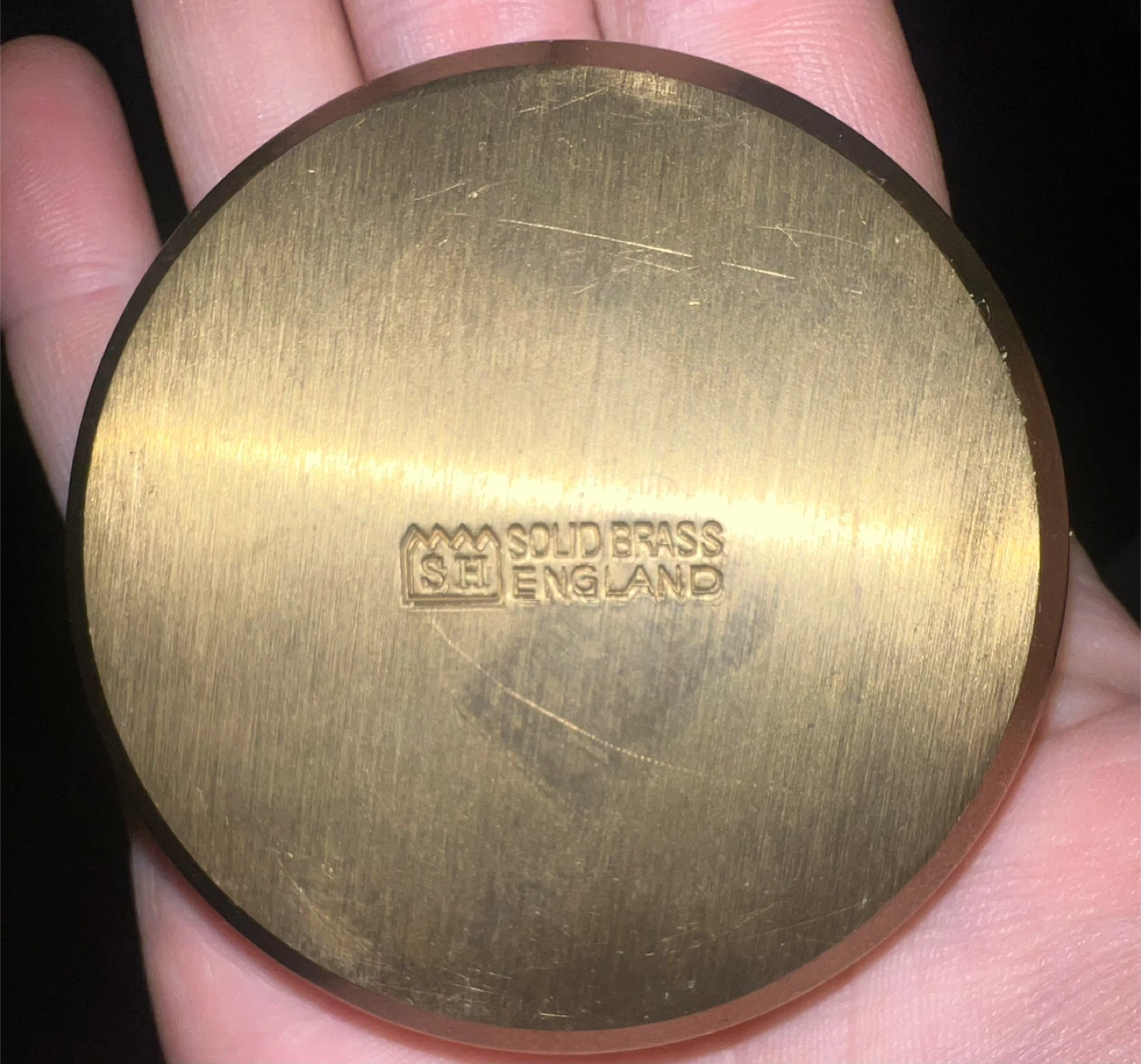 Vintage Aquarius Medallion with Solid Brass Casing - photo 2