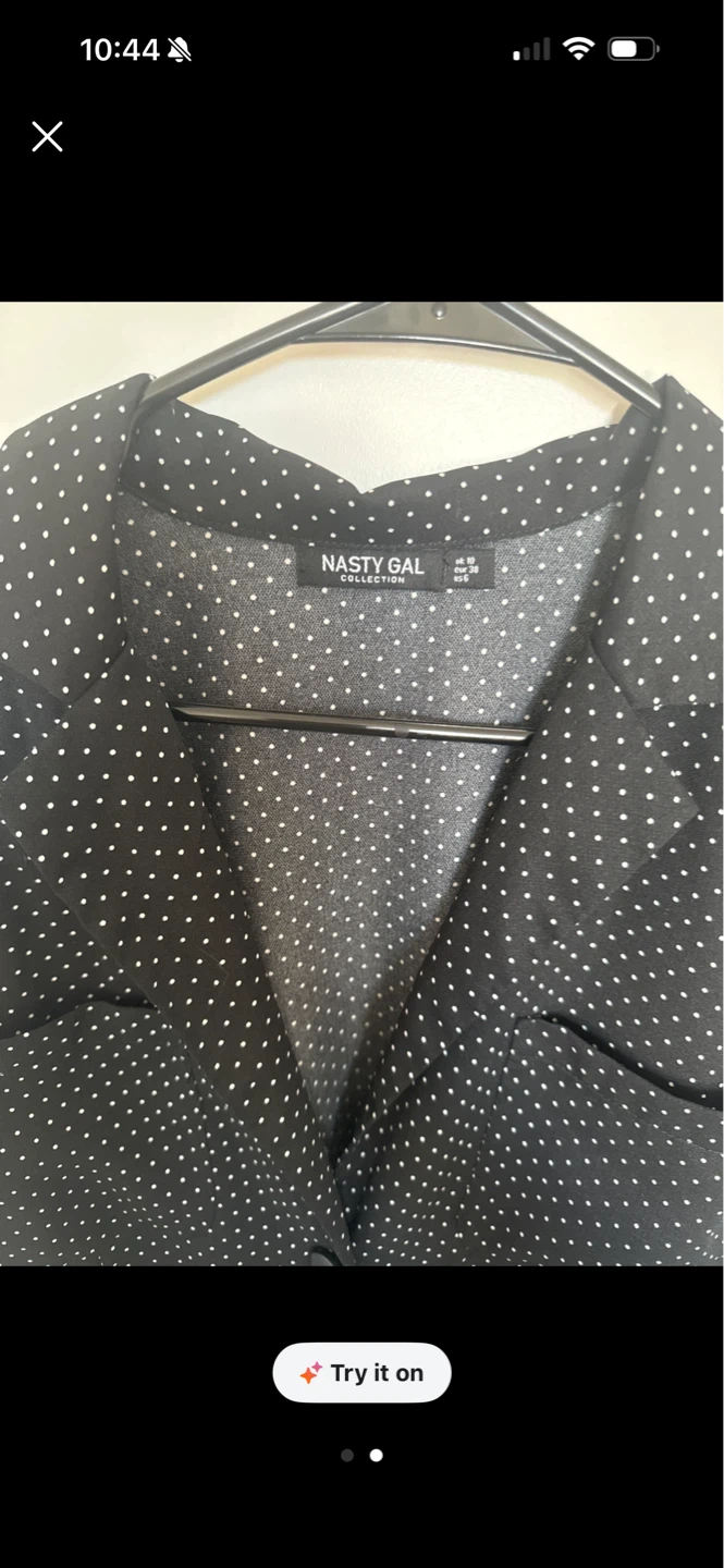 Nasty Gal Polka Dot Button Front Dress - photo 3