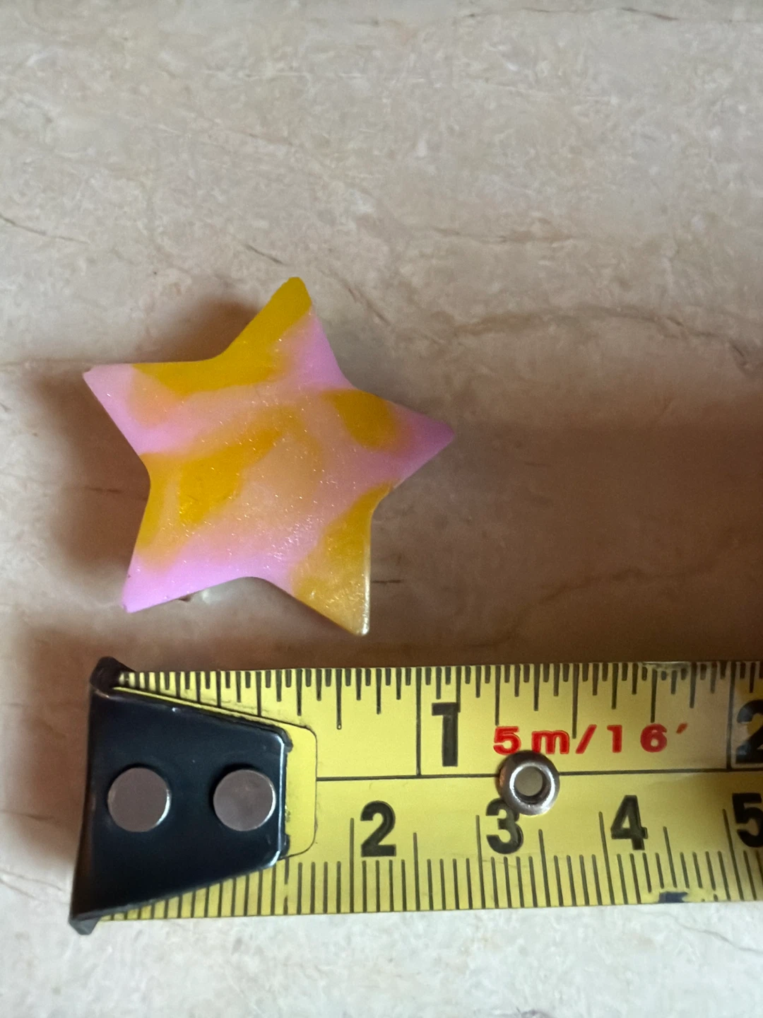 🌱Handmade Pastel Star Brooch - photo 5