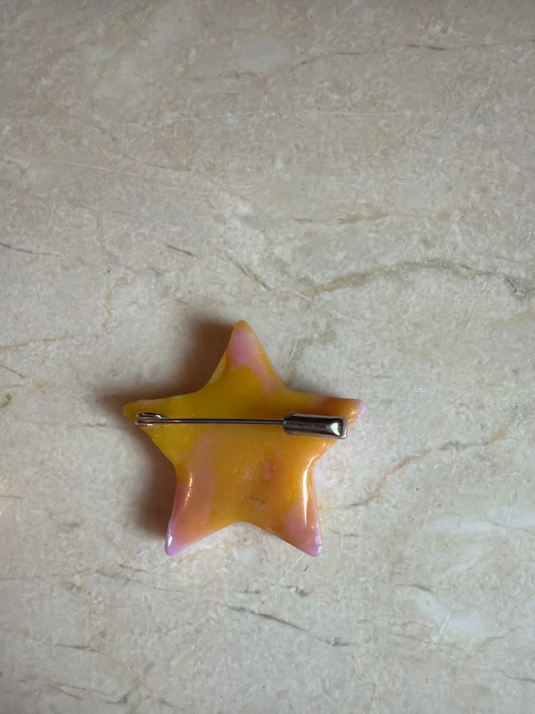 🌱Handmade Pastel Star Brooch - photo 3