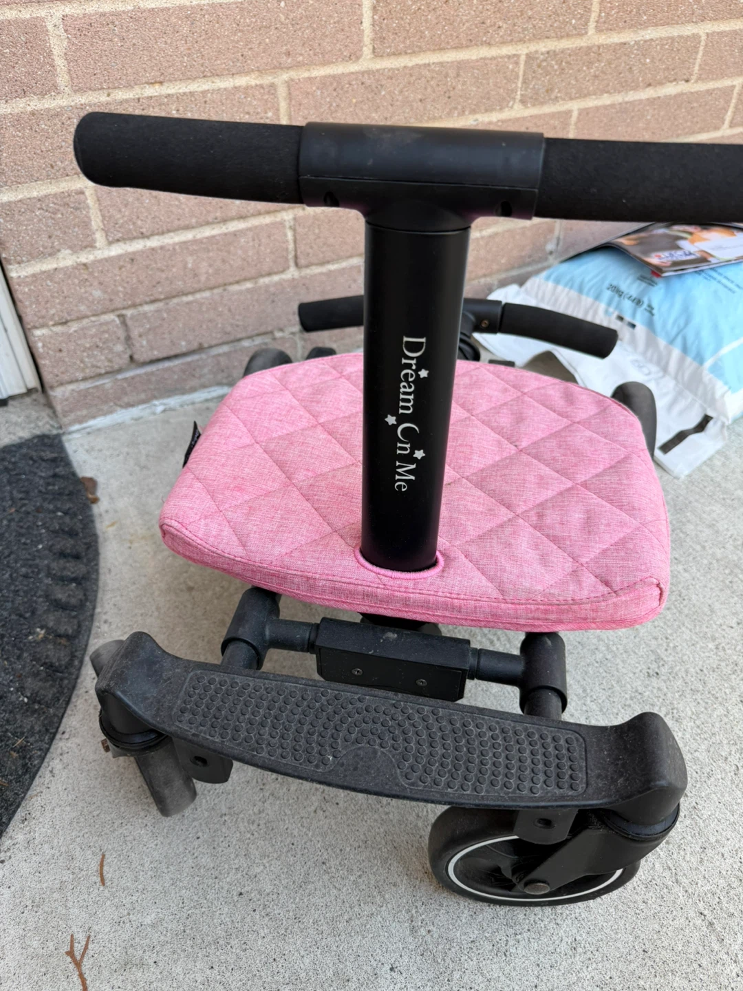 Dream On Me Pink Stroller/Ride-On Board - photo 4