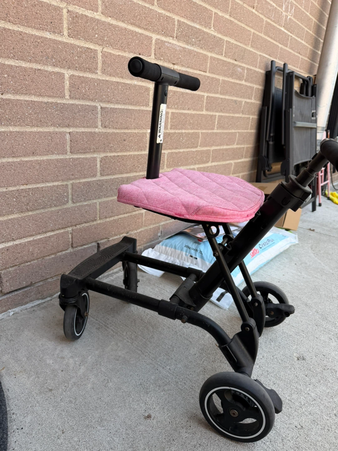 Dream On Me Pink Stroller/Ride-On Board - photo 5