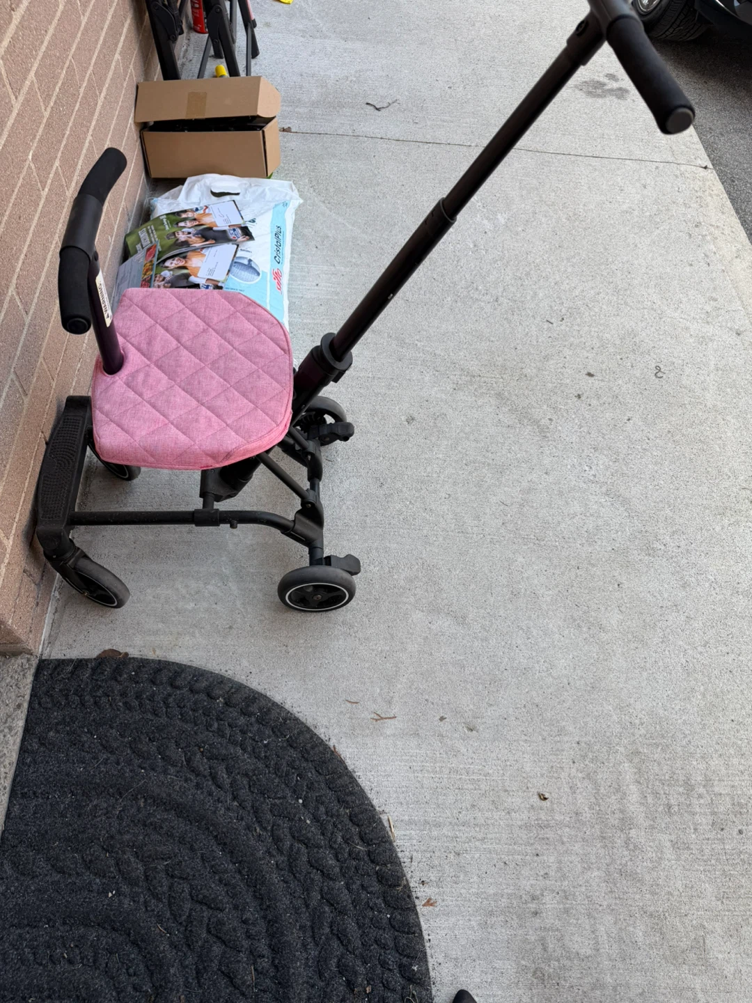 Dream On Me Pink Stroller/Ride-On Board - photo 3