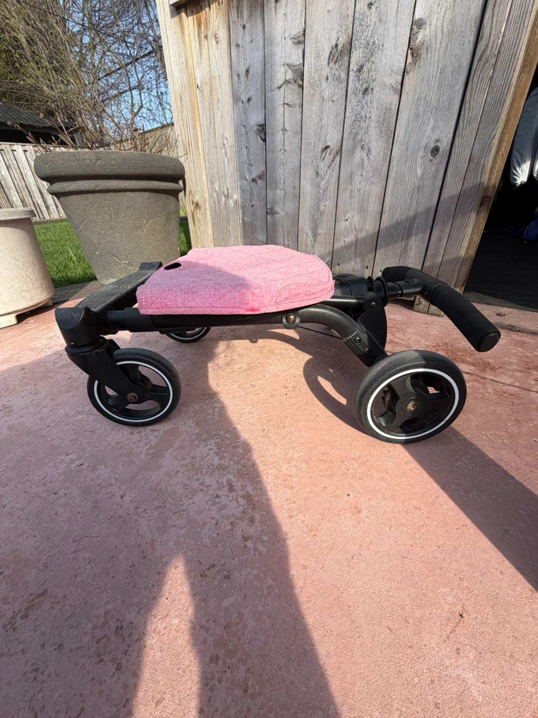 Dream On Me Pink Stroller/Ride-On Board - photo 2
