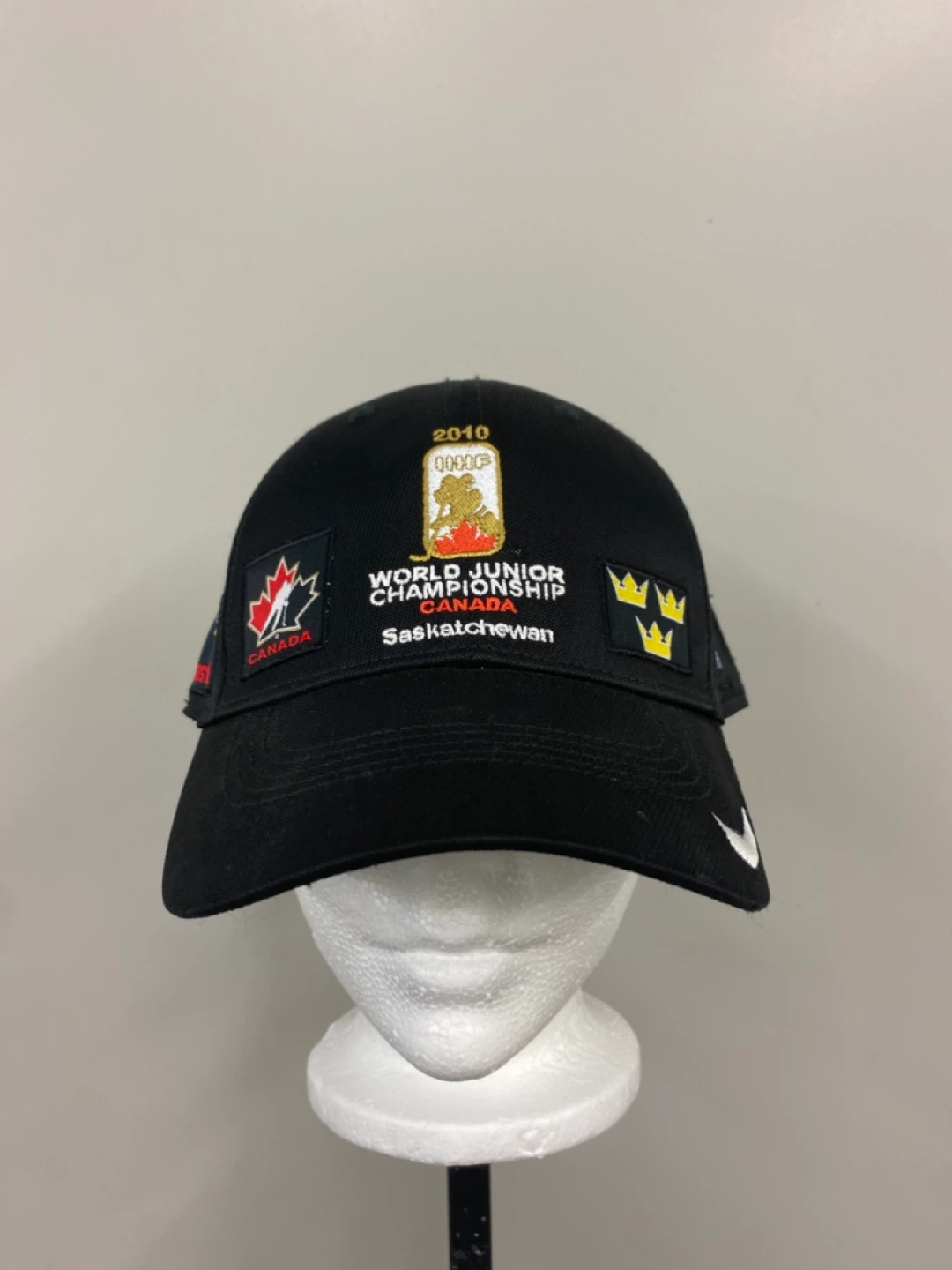 2010 World Junior Championship Saskatchewan Baseball Cap