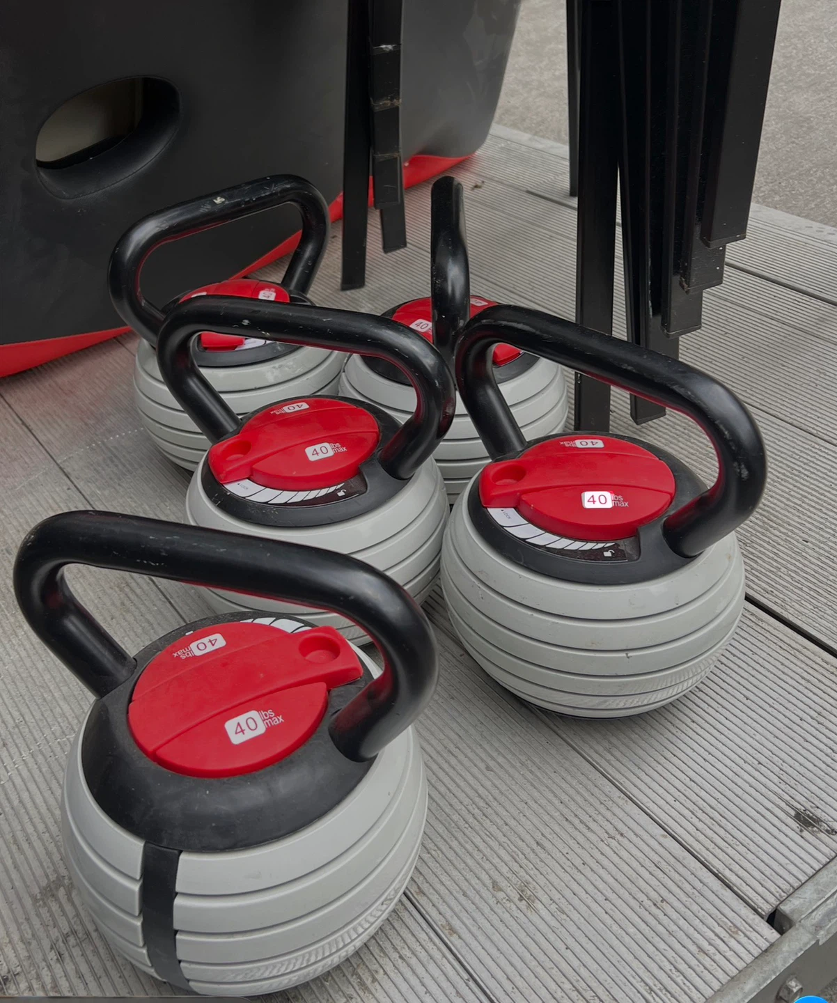 Adjustable Kettlebells (40kg Max)