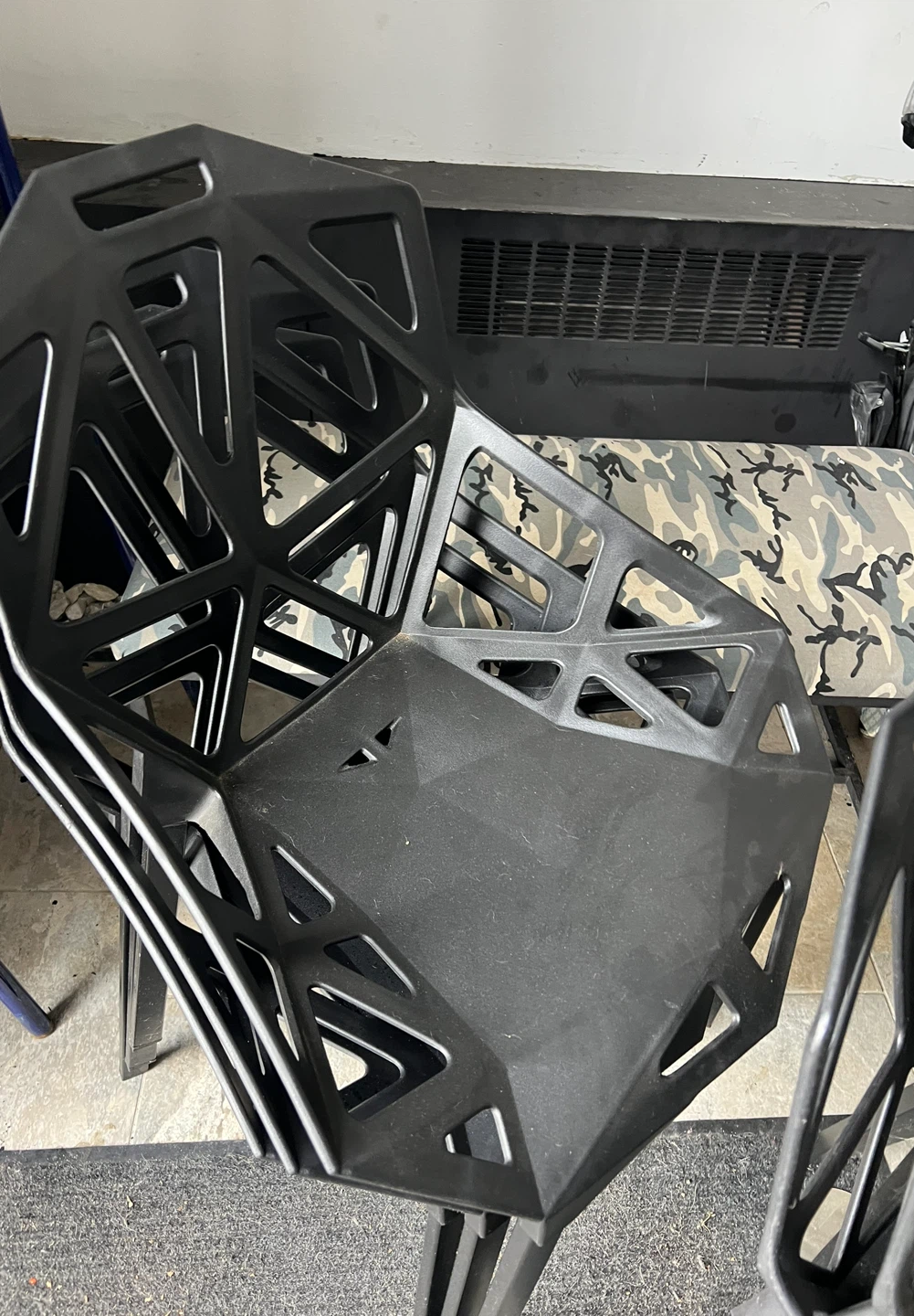 WAZO Geometric Chair (Black) - photo 5