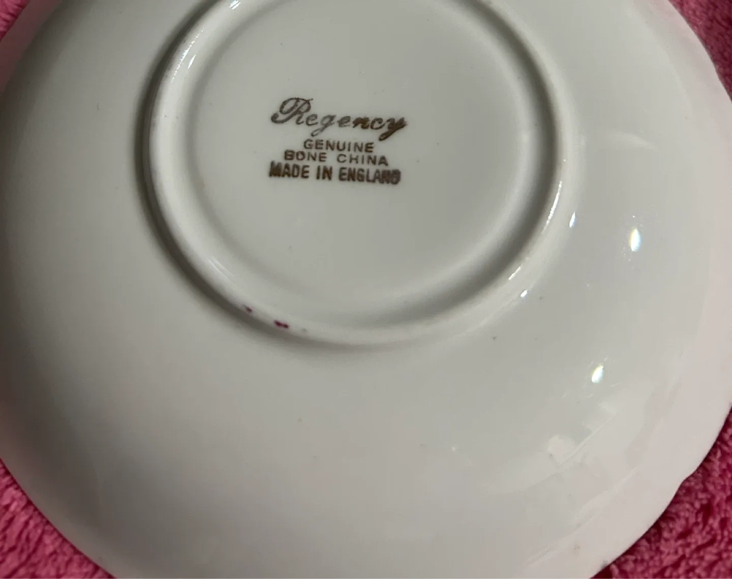 Regency Bone China Teacup and Saucer Set - Sweet Pea Floral - photo 2