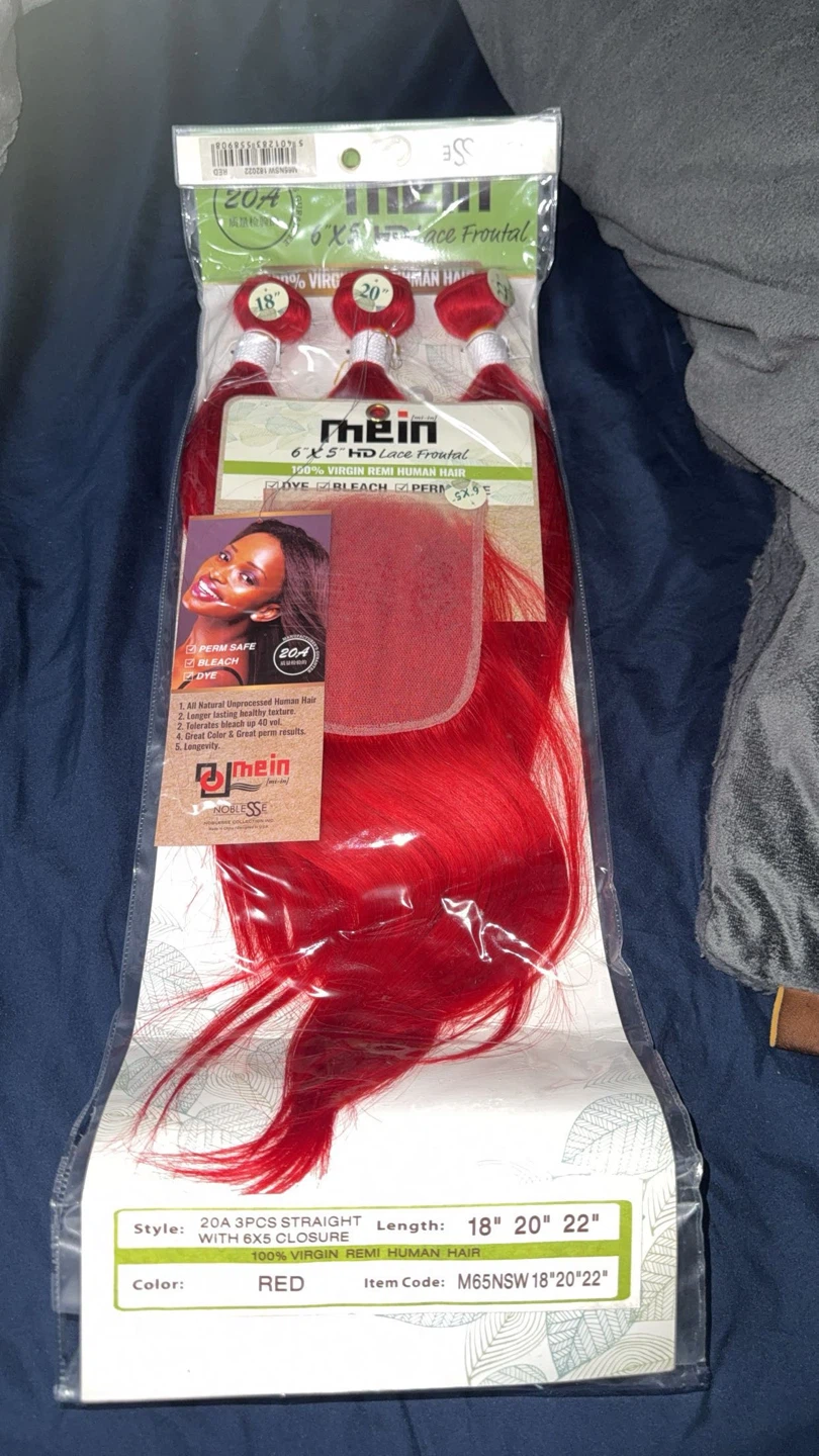 MEIN 100% Virgin Remy Human Hair