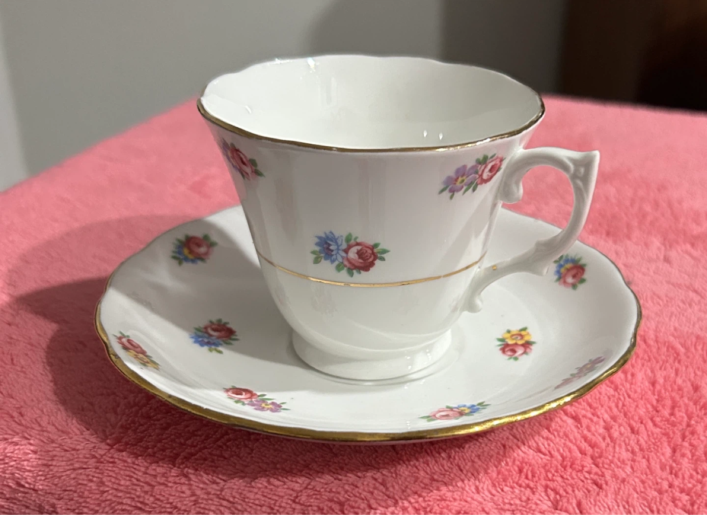 Colclough Bone China Tea Cup and Saucer