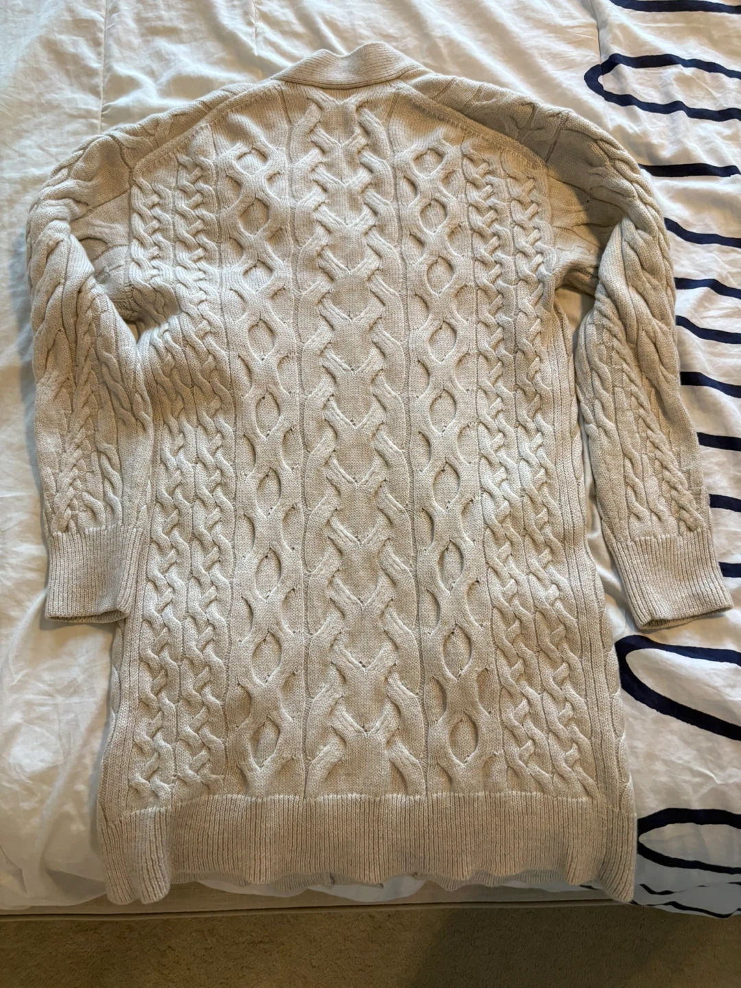 Wilfred Cable Knit Cardigan Sweater - photo 2