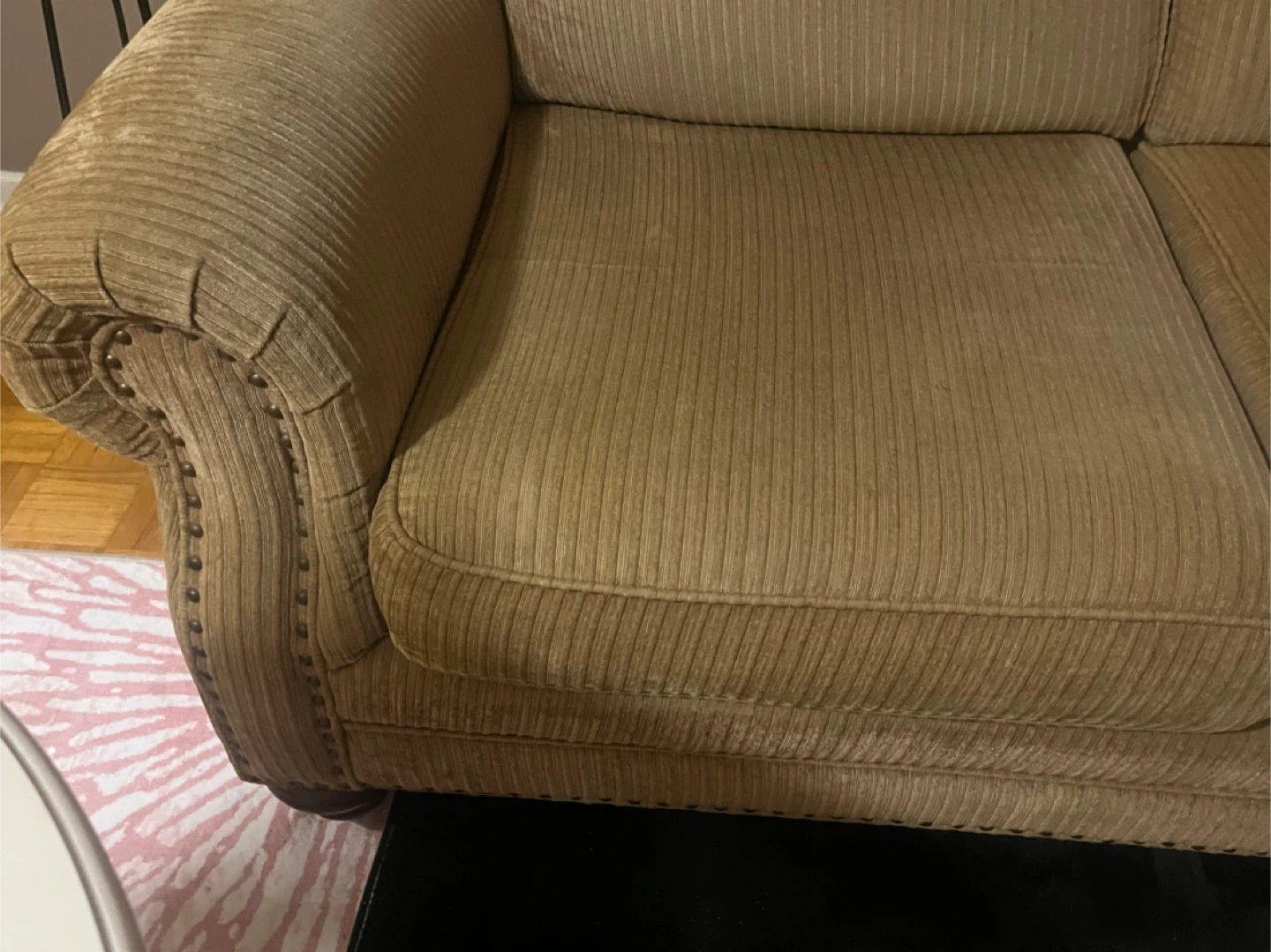 Corduroy Sofa - Beige - photo 3